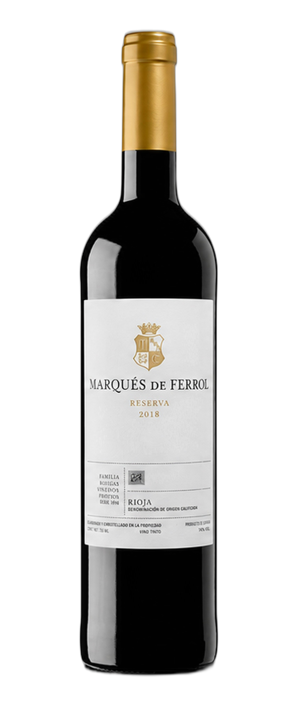 Marques de Ferrol Reserva - rode wijn - Bodegas y Viñedos Heras Cordon - Rioja, Spanje