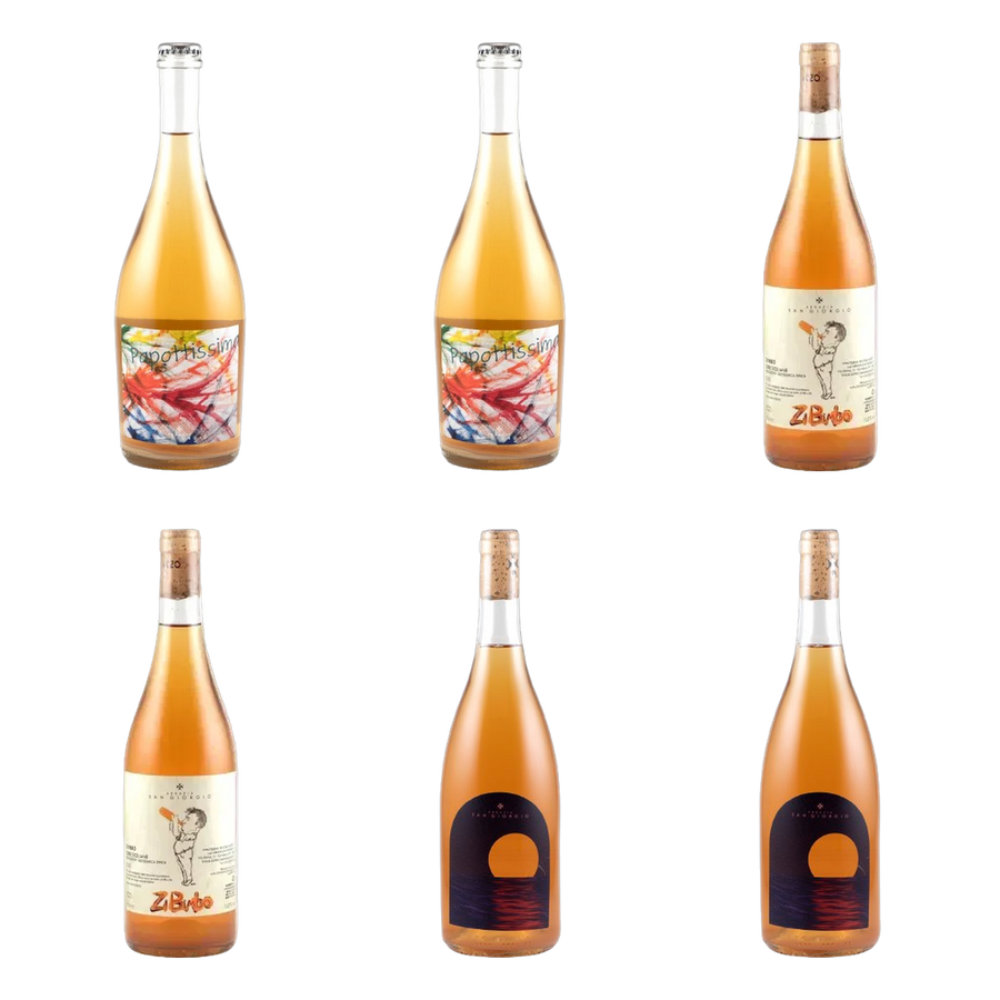 Tweede oogst: met en zonder bubbels van Abbazia San Giorgio