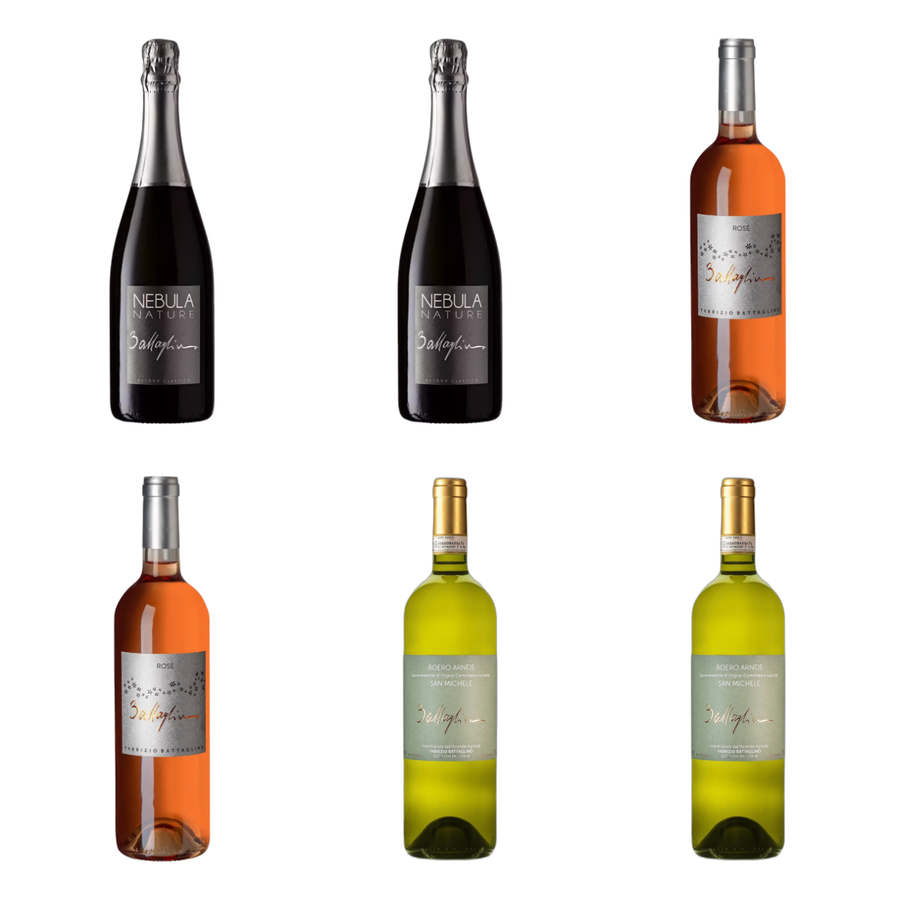 Drie stijlen voor de borrel van Battaglino