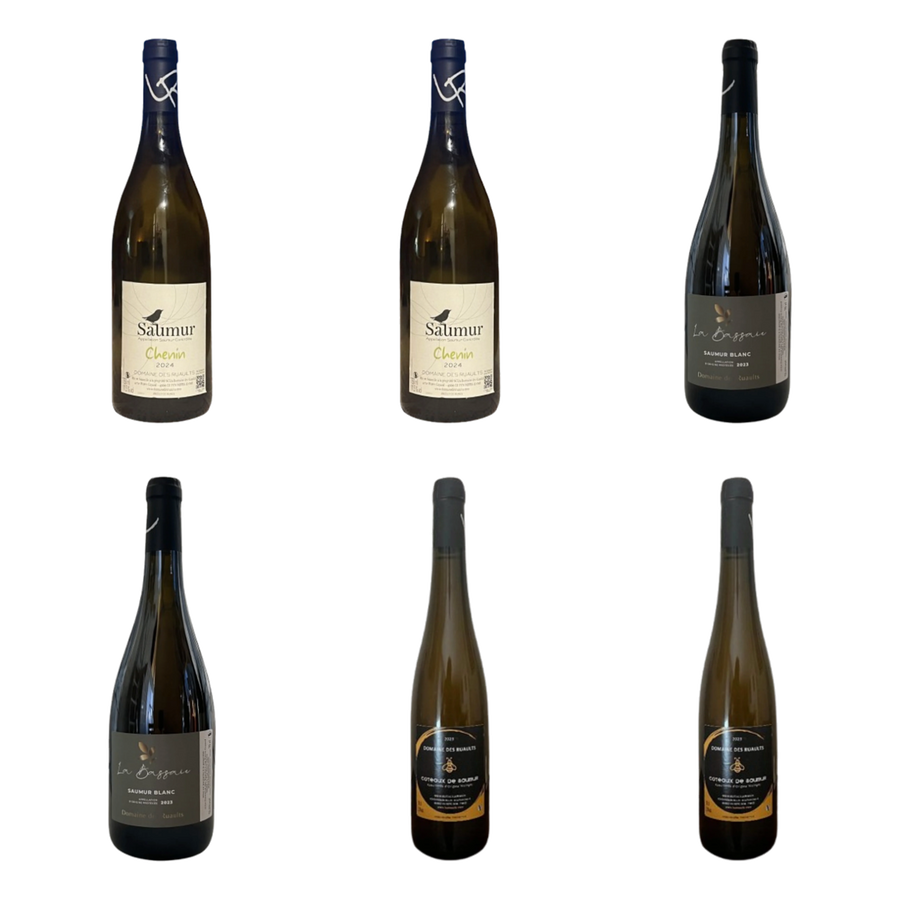 Chenin in drie cuvées van Domaine des Ruaults