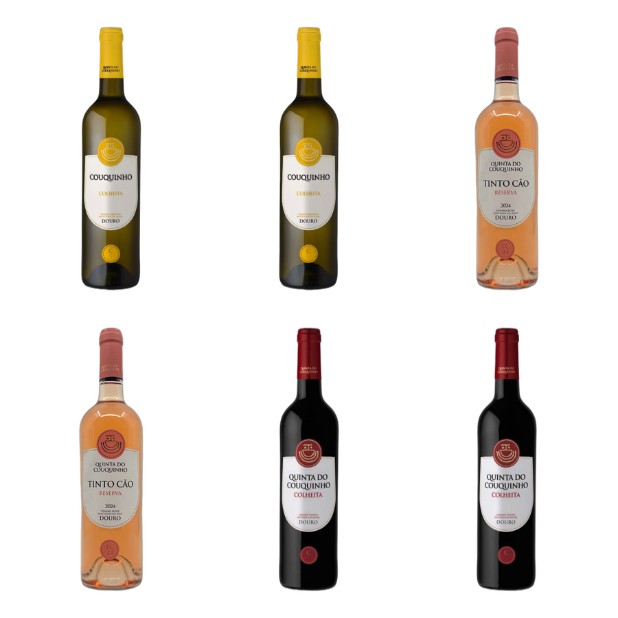 Wit, rosé en rood van Quinta Do Couquinho - Sociedade