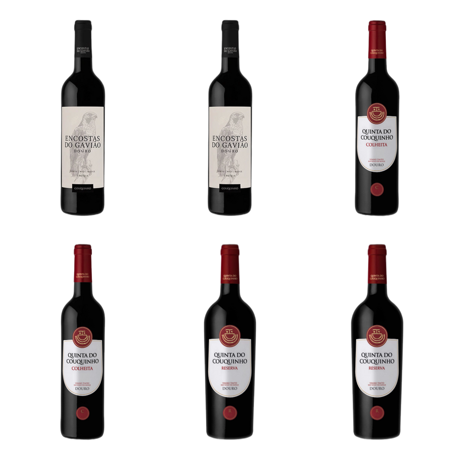 Drie rode cuvées van Quinta Do Couquinho - Sociedade