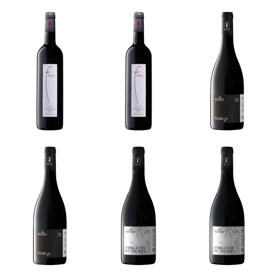 Drie rode Fitou van Domaine de la Rochelierre