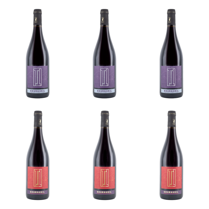 De flessen in Tank en foudre van Domaine du Petit Bondieu