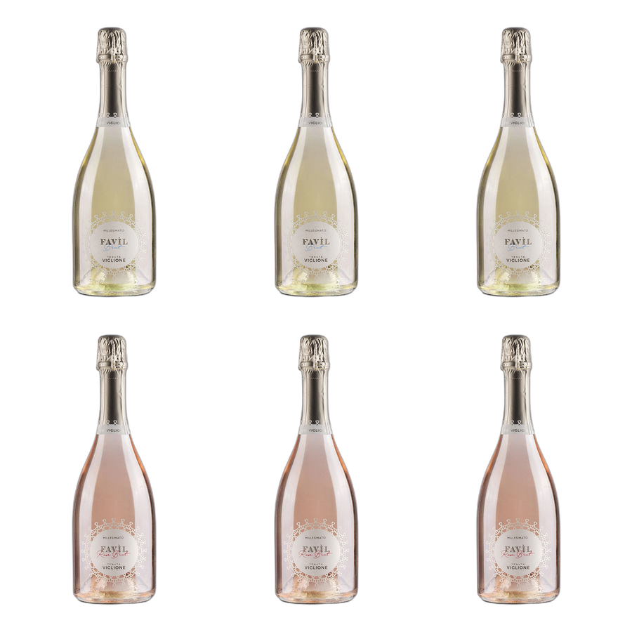 Brut wit en rosé van Tenuta Viglione