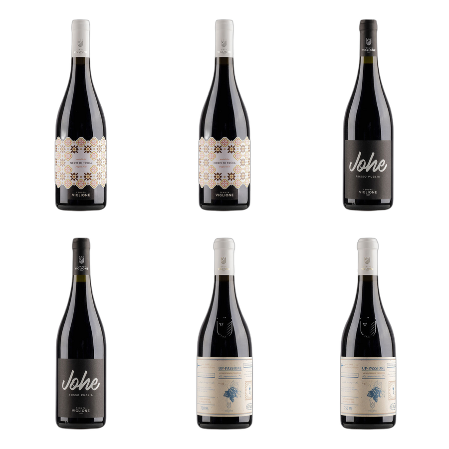 Nero di Troia en twee blends van Tenuta Viglione