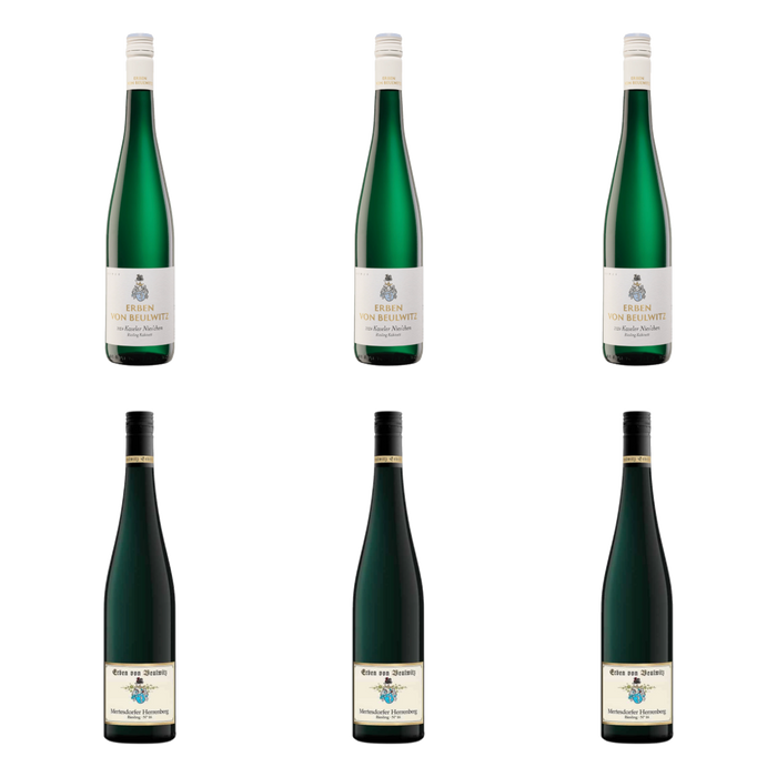De flessen in Twee keer feinherb van Weingut Erben Von Beulwitz