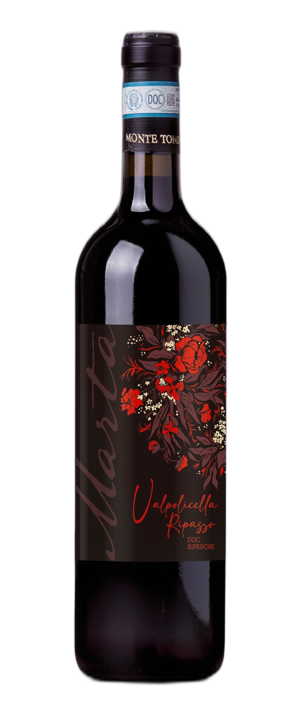 Valpolicella Superiore Ripasso DOC Marta - rode wijn - Monte Tondo - Veneto, Italië